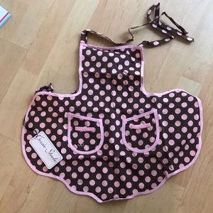 Girls Polka Dot Apron - Jessie Steele